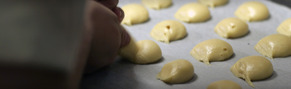 Process of baking